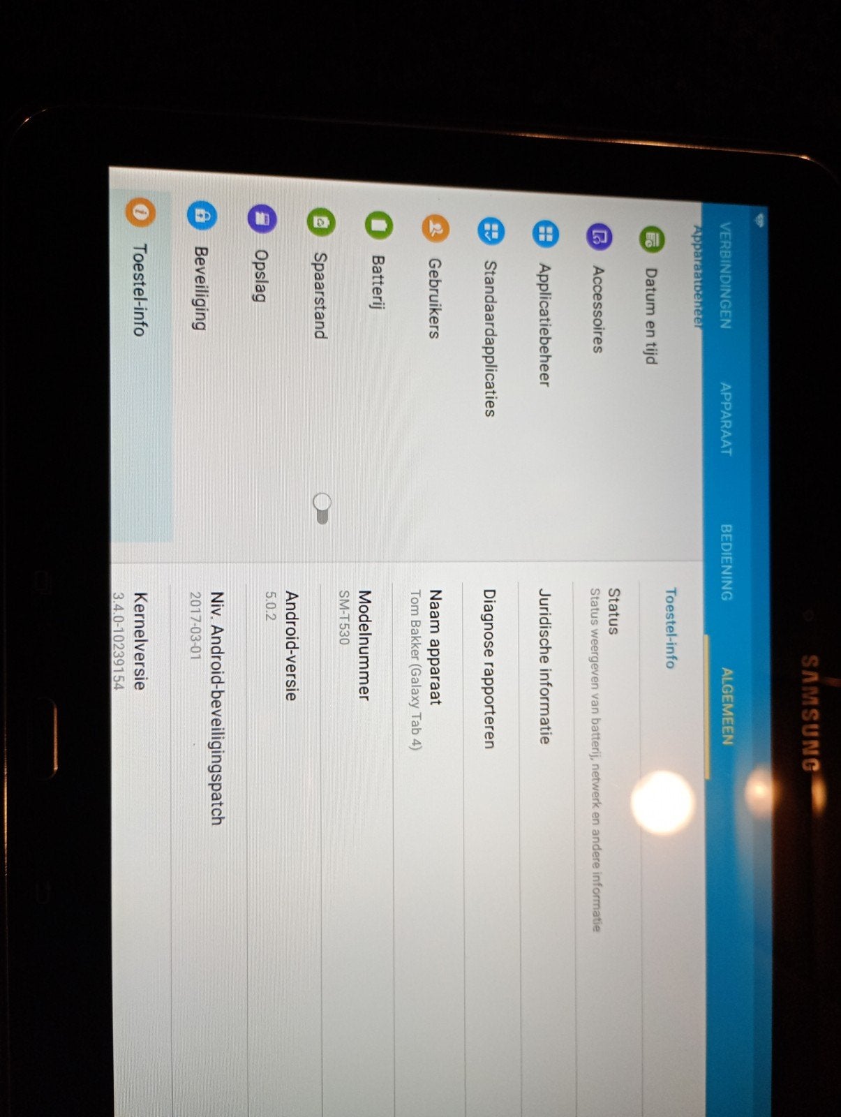 Samsung Galaxy Tab 4 10.1" SM-T530 - Zo goed als nieuw, Computers en Software, Galaxy Tab 4 10.1 SM-T530, Zo goed als nieuw, Samsung