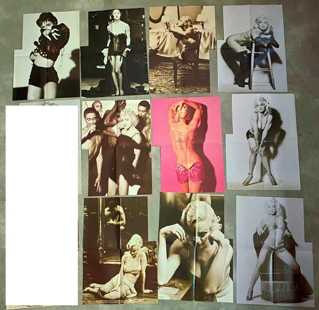 MADONNA POSTERS DEEL  4, Verzamelen, Posters, Ophalen of Verzenden, Zo goed als nieuw, A1 t/m A3, Overige vormen