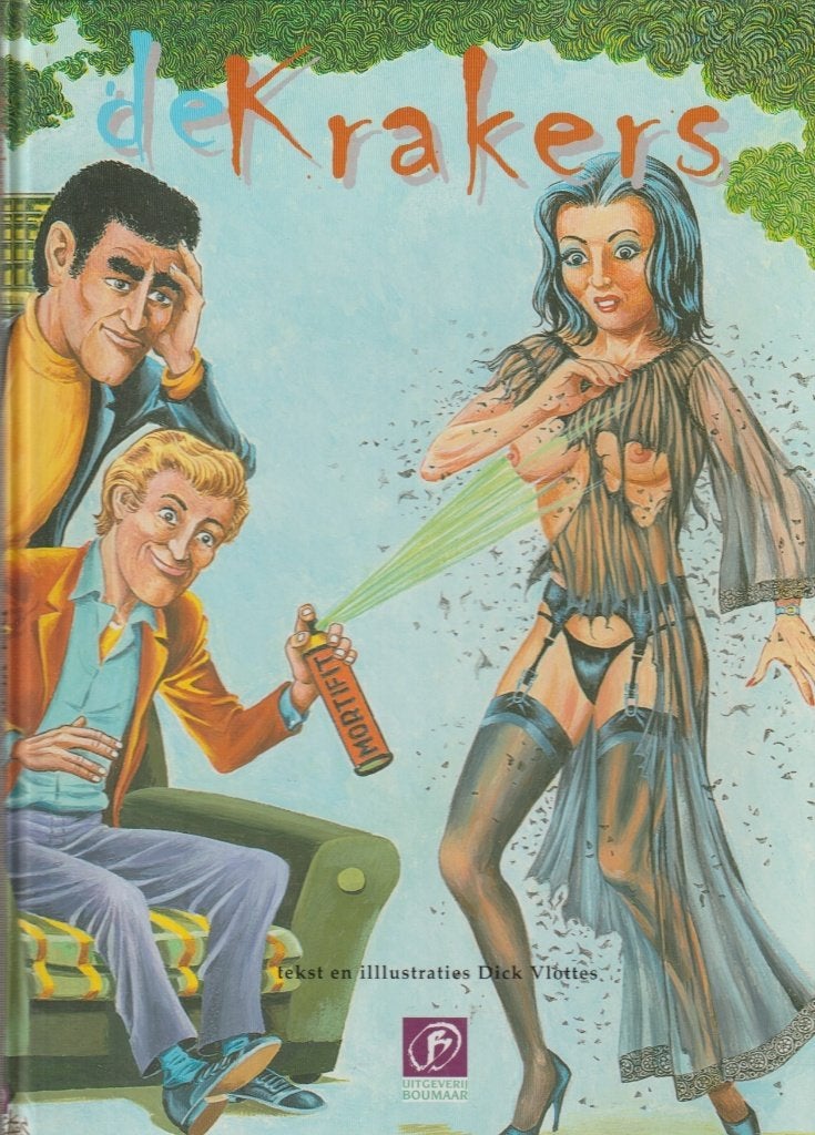 De Krakers Dick Vlottes hardcover, Eén stripboek, Ophalen of Verzenden, Zo goed als nieuw
