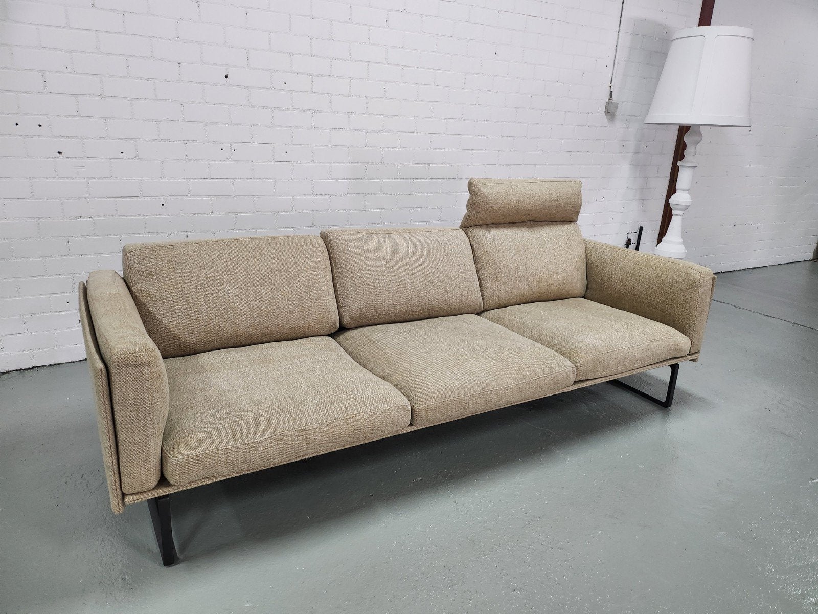 Cassina - Otto 8 3-zitsbank by Piero Lissoni, Ophalen of Verzenden, Zo goed als nieuw, Rechthoekig, 125 cm of meer