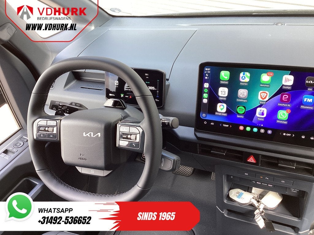 Kia PV5 Elite Executive 71.2 kWh 416 km WLTP L2 Warmtepomp/, 750 kg, 435 min, 416 km, 2 stoelen