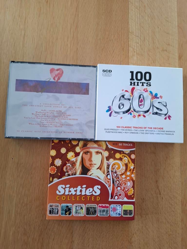 Cd boxen 3 stuks, Ophalen of Verzenden, Zo goed als nieuw, Pop, Boxset