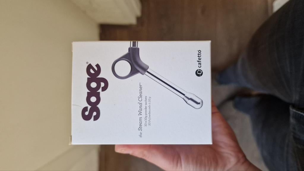 Sage Steam Wand Cleaner - 9 van de 10 zakjes over, Ophalen