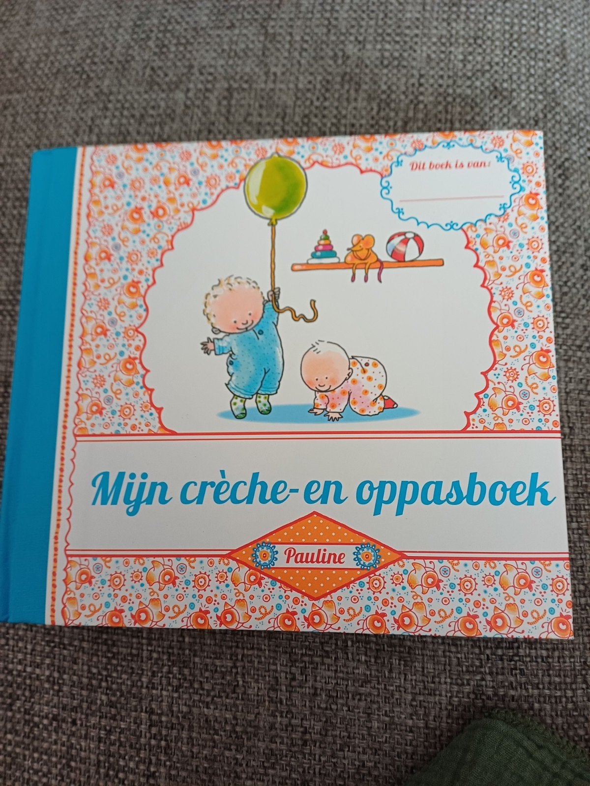 Mijn crèche- en oppasboek, Boeken, Ophalen, Nieuw, Pauline Oud