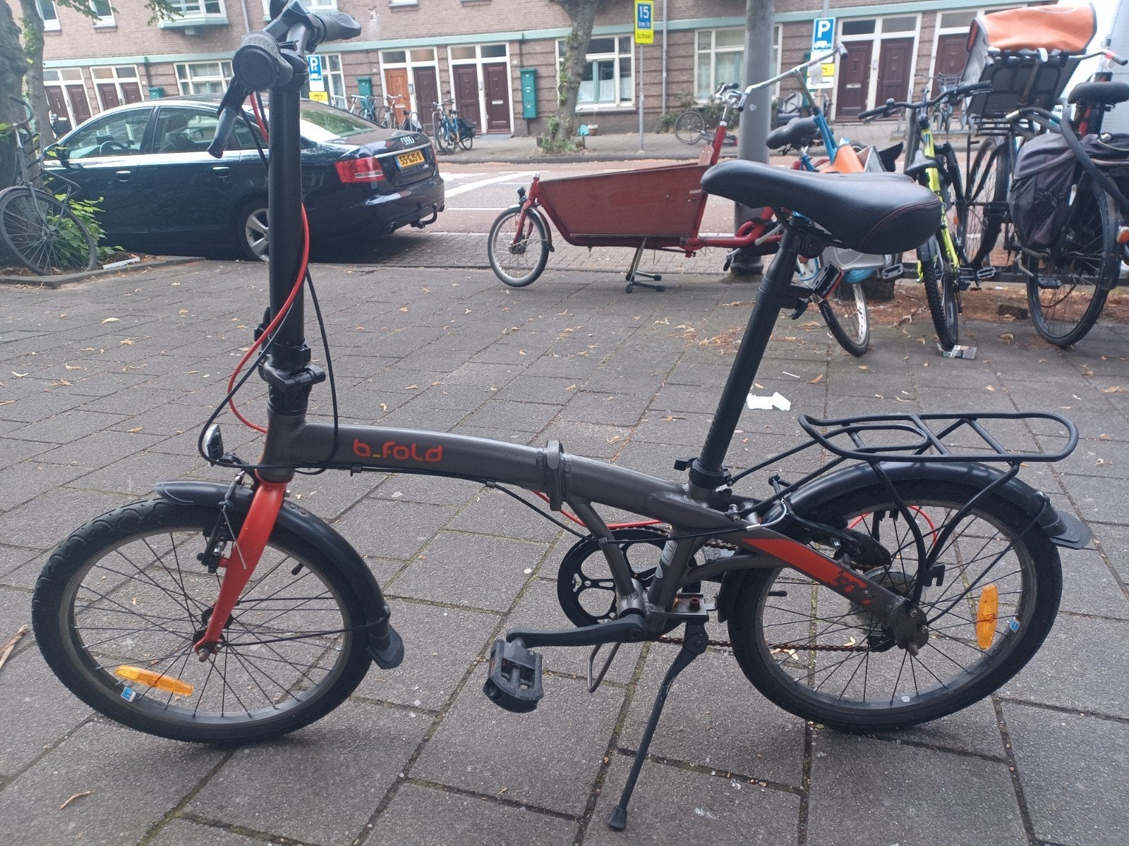 B'Fold vouwfiets - Ideaal voor woon-werkverkeer, Fietsen en Brommers, Fietsen | Vouwfietsen, Versnellingen, Ophalen of Verzenden