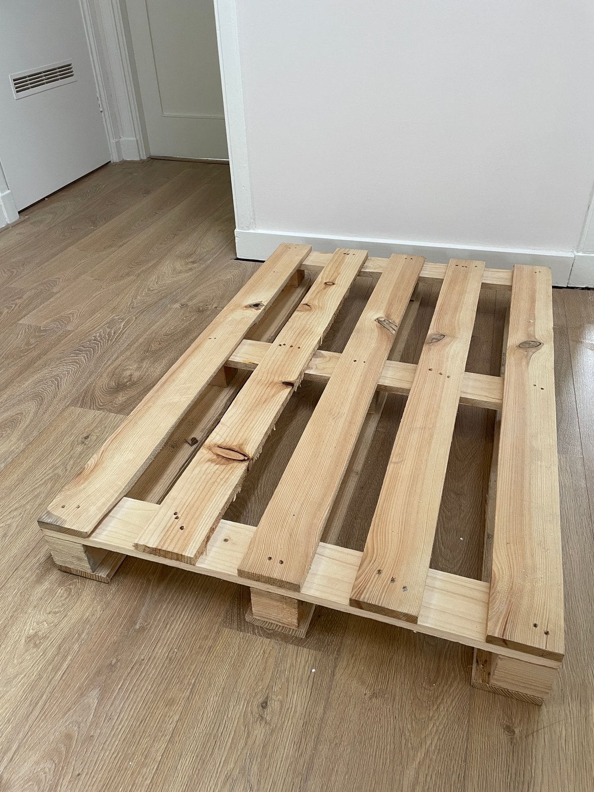 Gratis pallet af te halen, Ophalen, Zo goed als nieuw, 50 mm of meer, Minder dan 200 cm