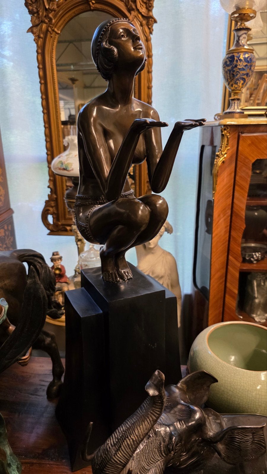 12 grote bronzen beelden, Antiek en Kunst, Ophalen