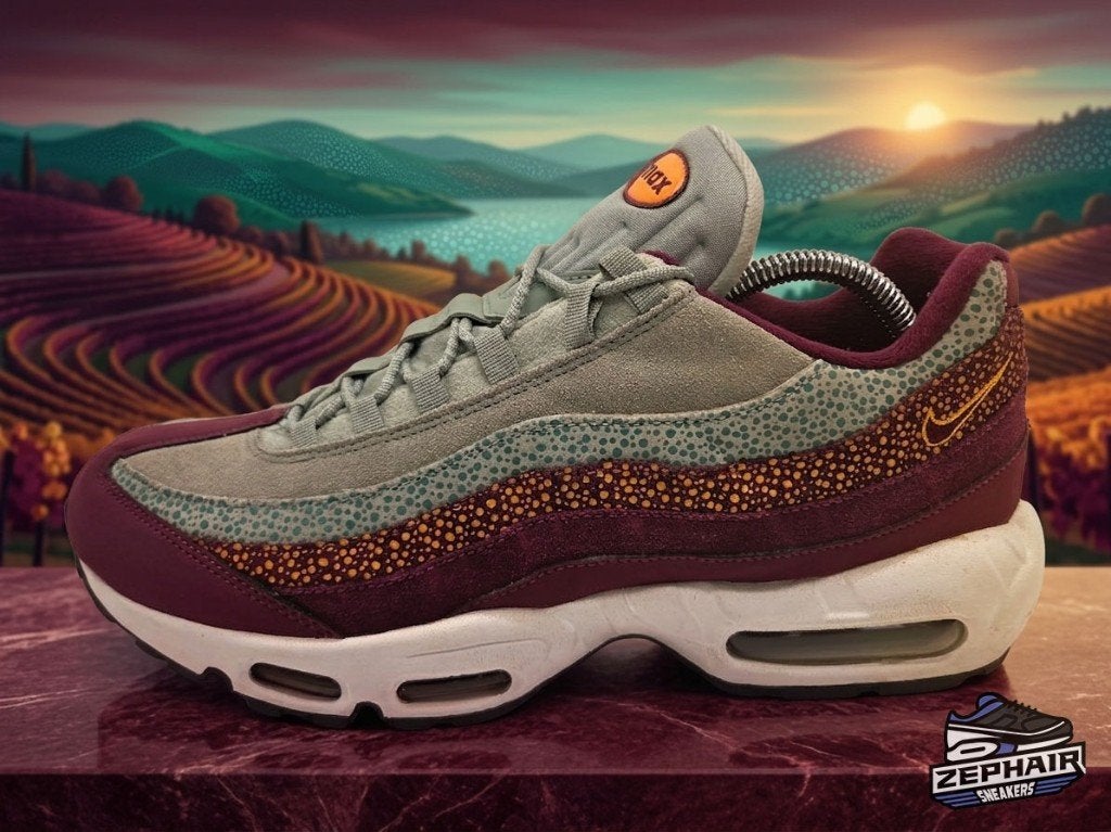 Nike Air Max 95 'Bordeaux Safari' EU44 2018, Colosseum 1, 1213 NL Hilversum, Nederland, Overige kleuren, Nike, Ophalen of Verzenden