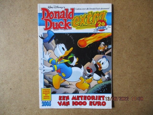 adv6675 Donald duck extra 20 jaar, Eén stripboek, Ophalen, Gelezen