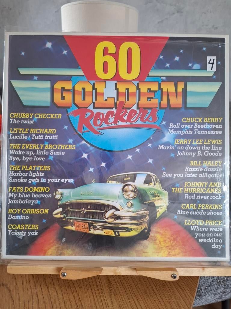 3lp box: 60 Golden rockers - various, Ophalen of Verzenden, Gebruikt, 12 inch