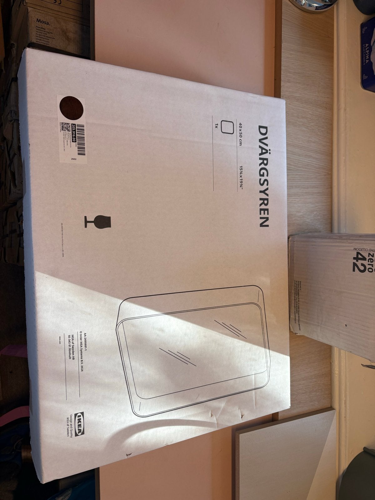 IKEA DVÄRGSYREN Spiegel 40x50 cm, Huis en Inrichting, Woonaccessoires | Spiegels, Minder dan 50 cm, Nieuw, Ophalen of Verzenden