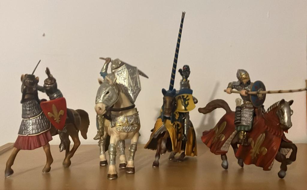 Ridders op paard, Antiek en Kunst, Ophalen of Verzenden