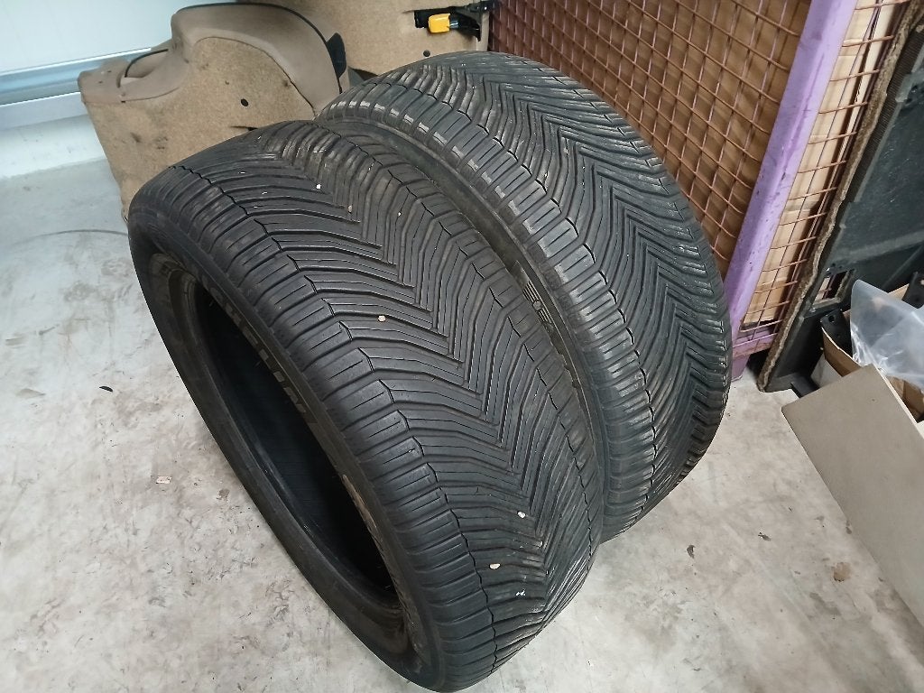 Allseason Michelin CrossClimate 255/55R19 All-season BS142, Gebruikt, Ophalen of Verzenden, A, A