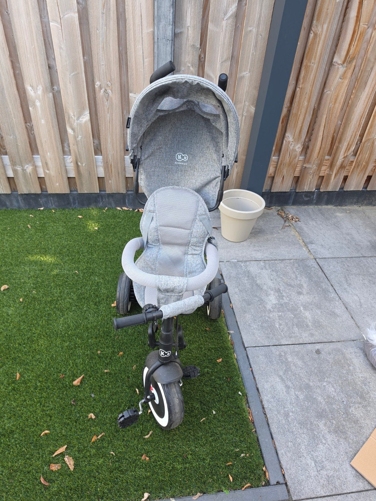 Kinderkraft driewieler met duwstang, Ophalen of Verzenden