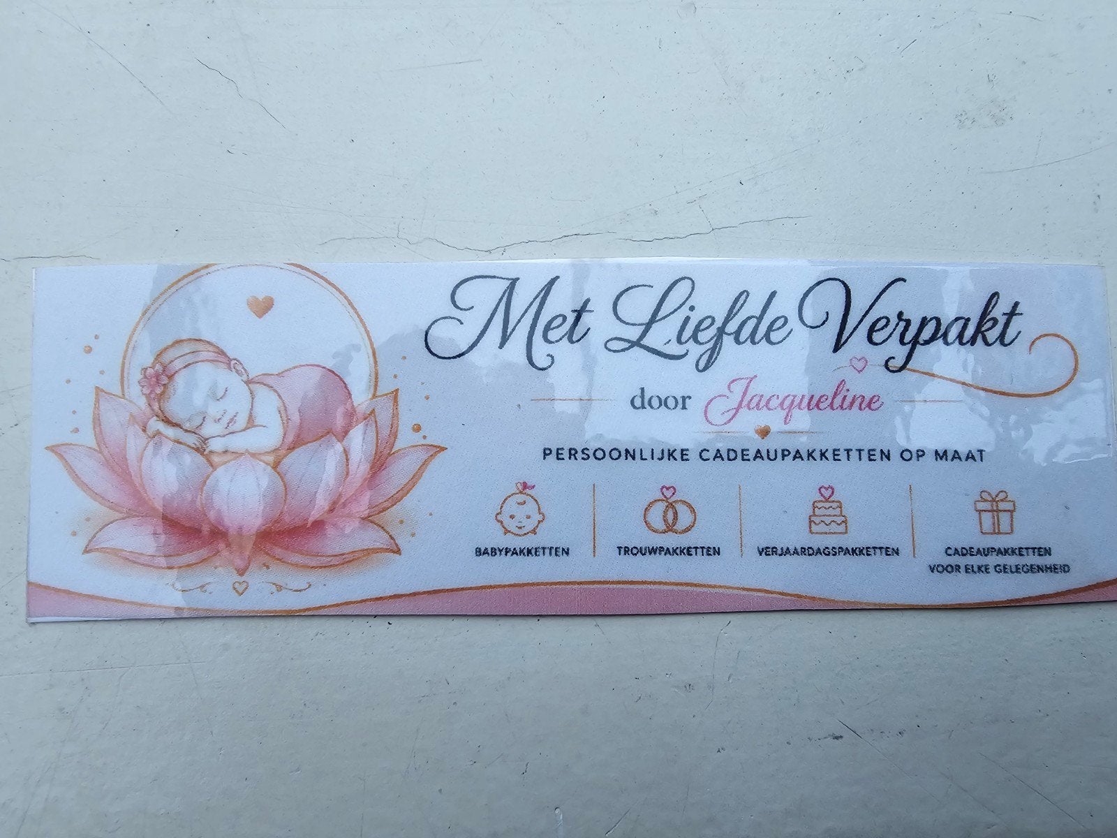 Ik maak cadeau pakketten;  baby, trouwen, bedankje en enz, Ophalen of Verzenden, Nieuw, Kraamcadeau