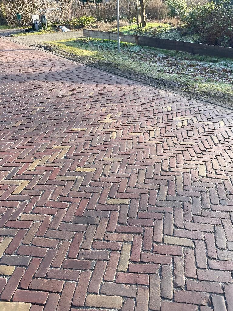 Partij oude gebakken klinkers, dikformaten uit het werk WUF, Ophalen, Keramiek, Klinkers, Nieuw