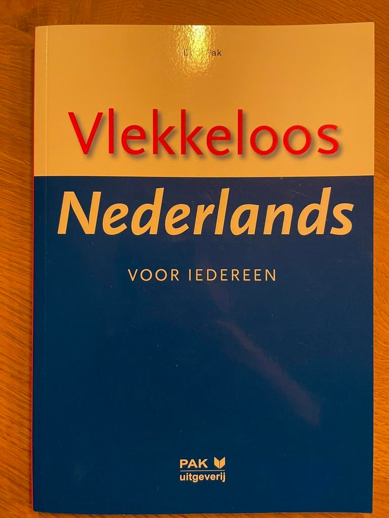 D. Pak - Vlekkeloos Nederlands voor iedereen, Boeken, Schoolboeken, Ophalen of Verzenden, Nederlands, Overige niveaus, D. Pak