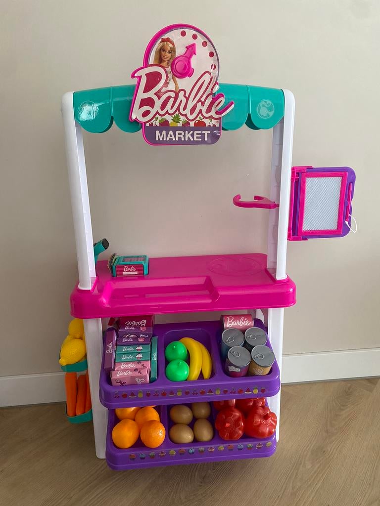 Nieuw Barbie Supermarket with 55 Accessories Toy Shock, Ophalen of Verzenden, Zo goed als nieuw, Barbie