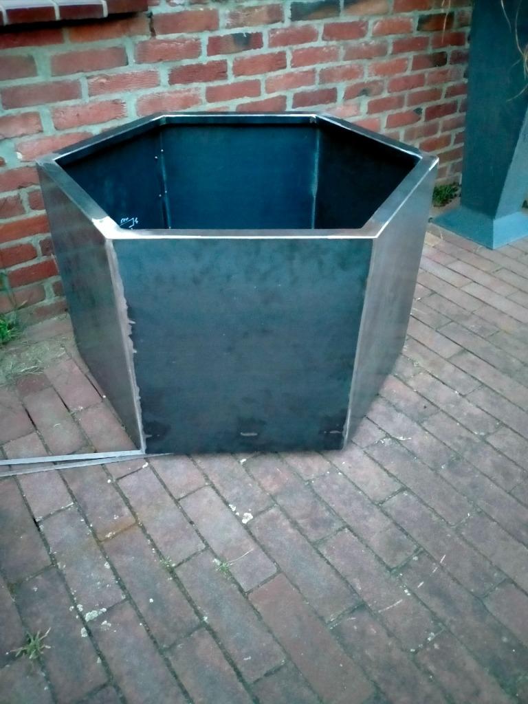 Foto 10 van Cortenstalen xl bloembakken maatwerk