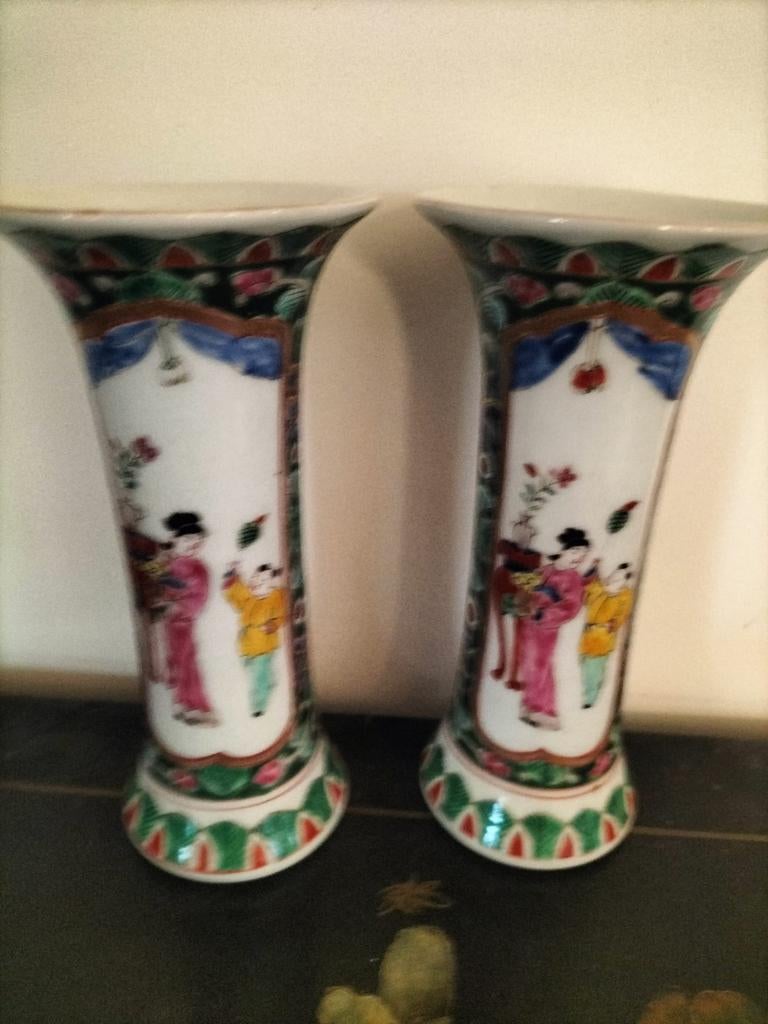 Antieke Chinese Porseleinen Vaasjes, Antiek en Kunst, Ophalen of Verzenden
