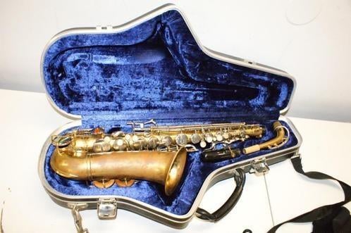 15785 Buescher Aristocrat Altsaxofoon 1937 + 3 mnd GARANTIE, Ophalen of Verzenden, Zo goed als nieuw, Alt