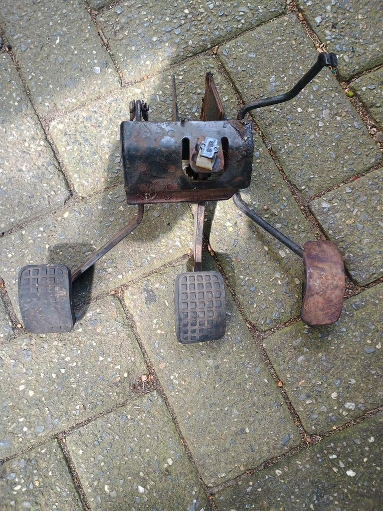 Pedalenset Citroën 2cv Dyane mehari acadiane, Auto-onderdelen, Ophalen of Verzenden, Citroën