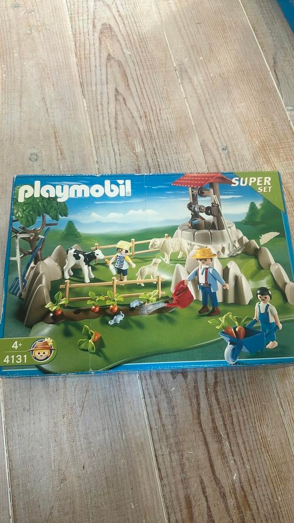 Playmobil Super Set 4131 - Boerderij, Kinderen en Baby's, Speelgoed | Playmobil, Ophalen of Verzenden, Zo goed als nieuw, Complete set