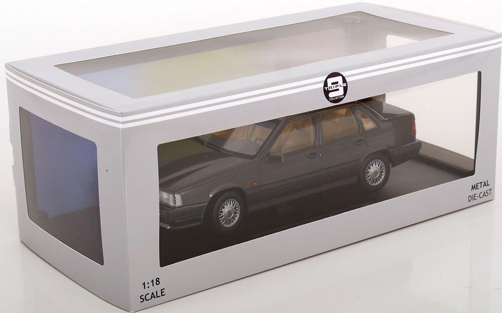 JSN Triple9 1:18 Volvo 850 1993 donkergrijs metallic, Hobby en Vrije tijd, Modelauto's | 1:18, -, Nieuw, Ophalen of Verzenden
