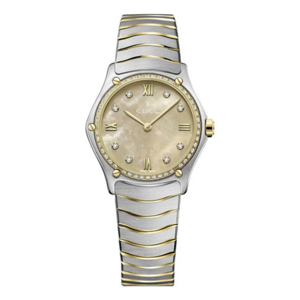 Ebel Sport Classic 1216489A VAN € 5300,- VOOR € 3350,- !!, Overige merken, Staal, Staal, Polshorloge