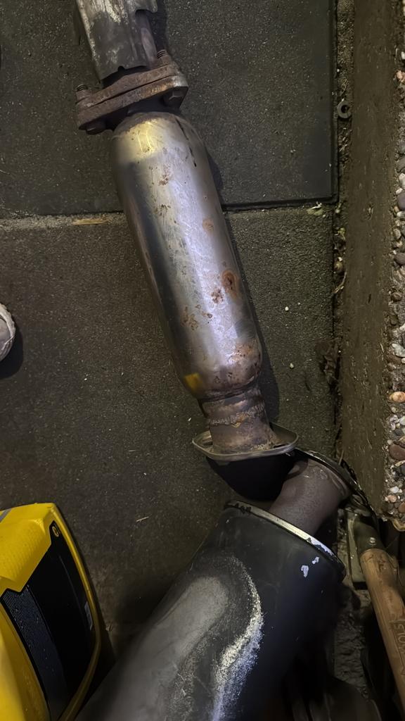 Catvervanger honda civic ek, Auto-onderdelen, Uitlaatsystemen, Ophalen, Gebruikt, Honda