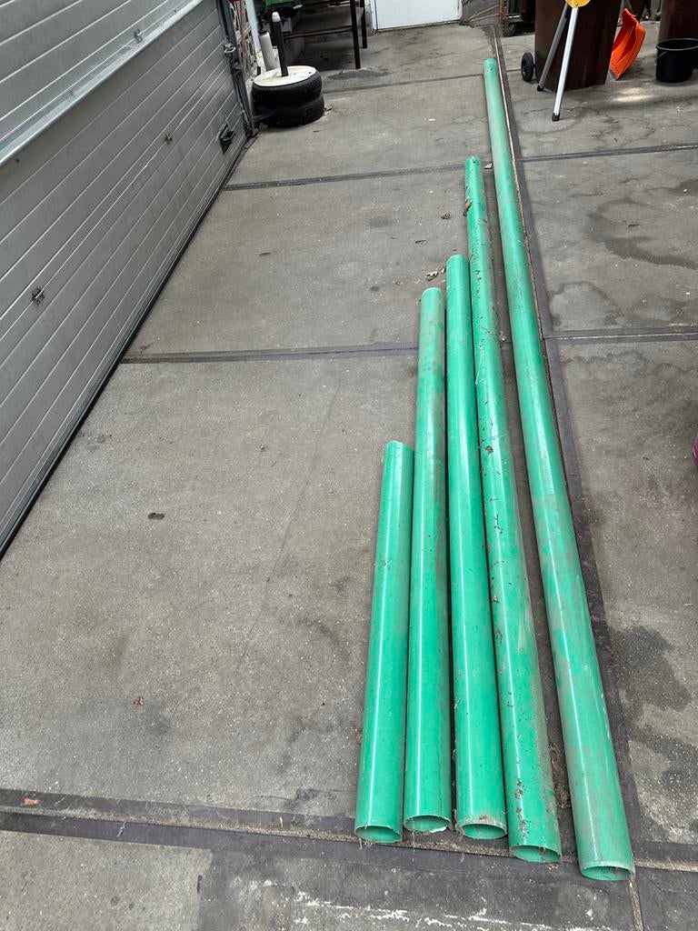 PVC Buizen 110mm uitw. Diverse lengtes., Ophalen, Afvoer, Gebruikt, Pvc
