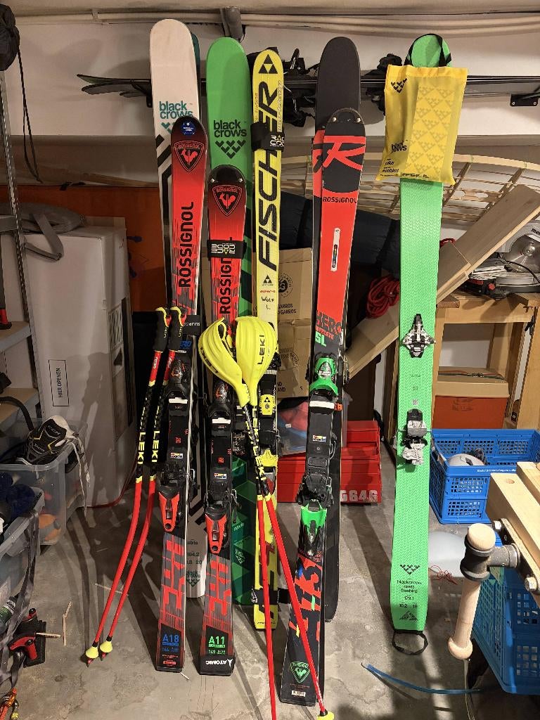 Raceski's, Sport en Fitness, Skiën en Langlaufen, 140 tot 160 cm, Gebruikt, Skiën, Ski's
