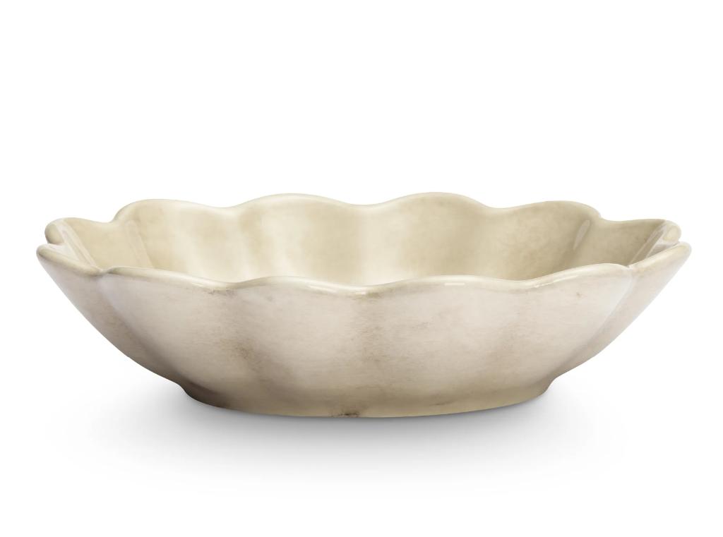 Mateus - Oyster schaal – zand 16x18 cm, Ophalen of Verzenden, Nieuw, Overige materialen