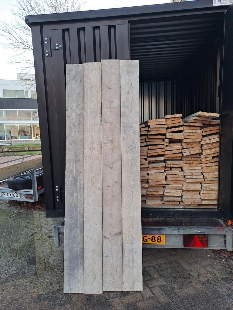 Oude steigerplanken lengte 225cm