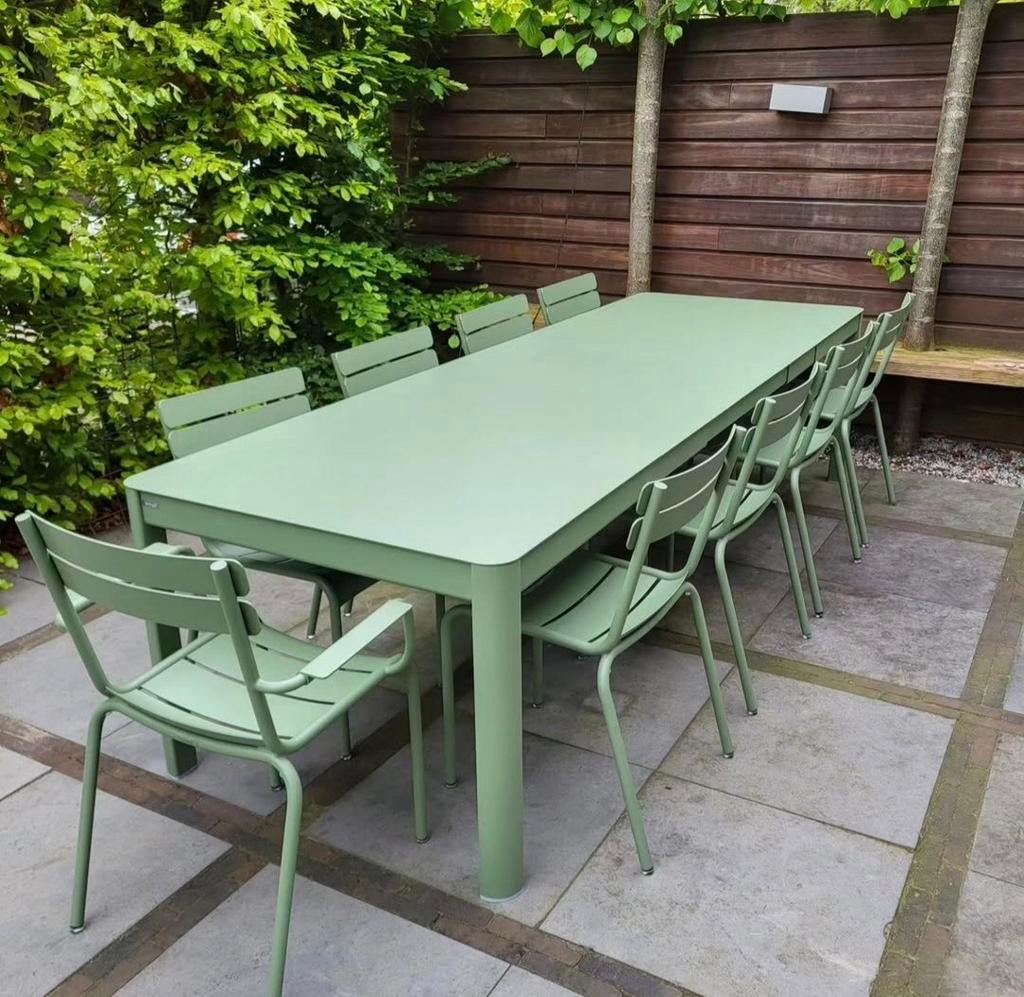 Nieuwe Fermob ribambelle xl in cactus voorraad Afhaalprijs, Ophalen, Nieuw, Aluminium
