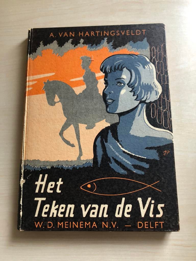 Het Teken van de Vis door A. Van Hartingsveldt, Antiek en Kunst, Antiek | Boeken en Bijbels, Ophalen of Verzenden
