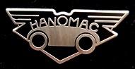 Hanomag broche-zwart emaille, Ophalen of Verzenden, Nieuw, Transport, Speldje of Pin