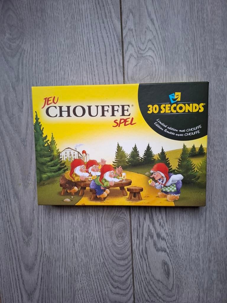 30 Seconds Chouffe Editie - Leuk gezelschapsspel!, Vijf spelers of meer, Ophalen of Verzenden, Zo goed als nieuw, Info@identitygames.nl