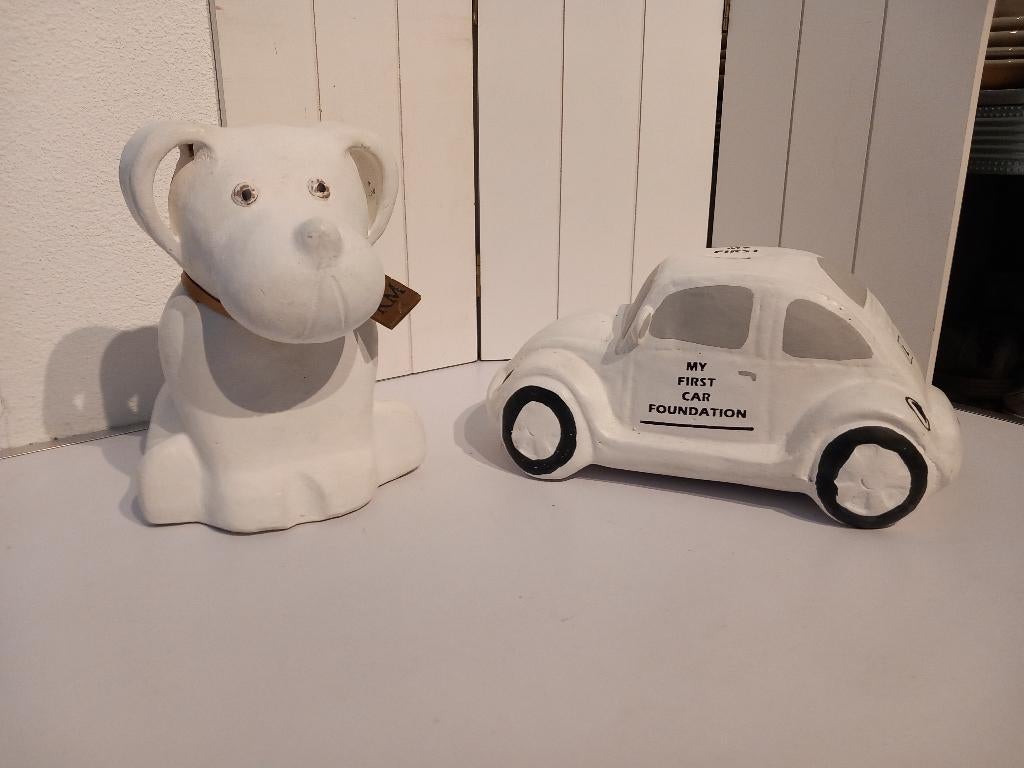 Riviera Maison Spaarpot Hond of Auto, Ophalen of Verzenden, Zo goed als nieuw