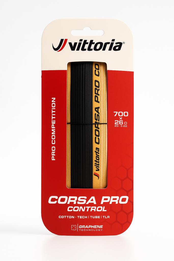 Vittoria Corsa Pro Control tubeless banden - 26mm - Nieuw!, Band, Vittoria, Nieuw, Racefiets