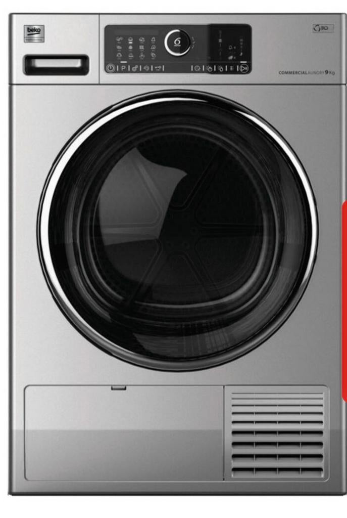 Beko warmtepomp droger AWZ 9HPS/PRO BP 9 kilo professionele, Beko, 8 tot 10 kg, Nieuw, Ophalen of Verzenden