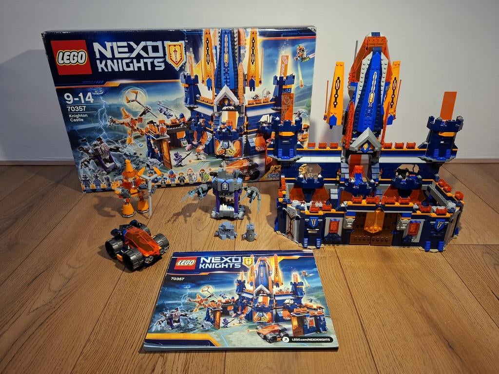 LEGO 70357 – Knighton Castle - met doos & boekje, Ophalen of Verzenden, Zo goed als nieuw, Complete set, Lego