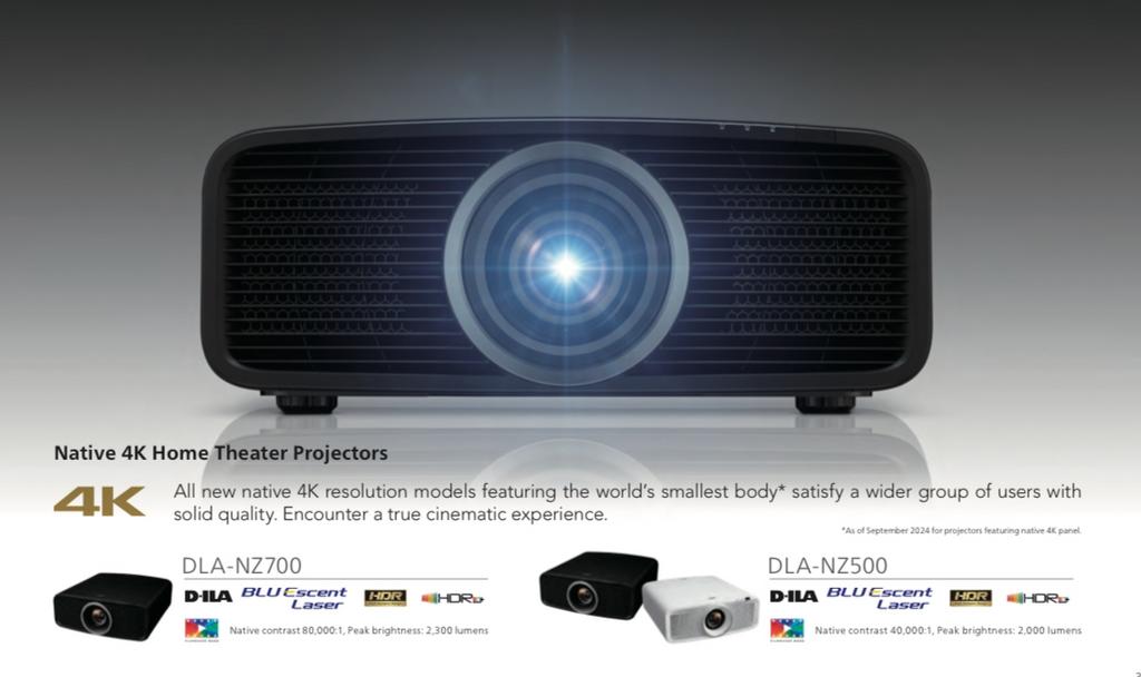 JVC DLA-NZ500 4K HomeCinema laser met 3 jaar garantie, Dedemsvaart, LCOS, Nieuw, Ophalen of Verzenden