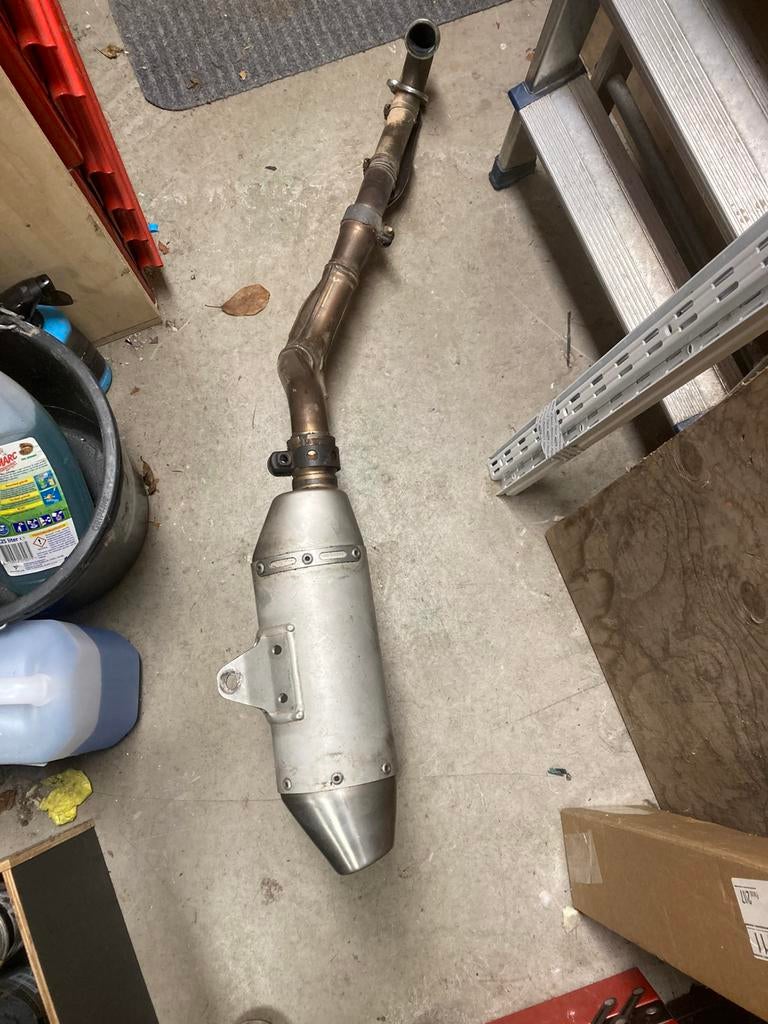 Honda crf dubbele uitlaat, Motoren, Ophalen of Verzenden