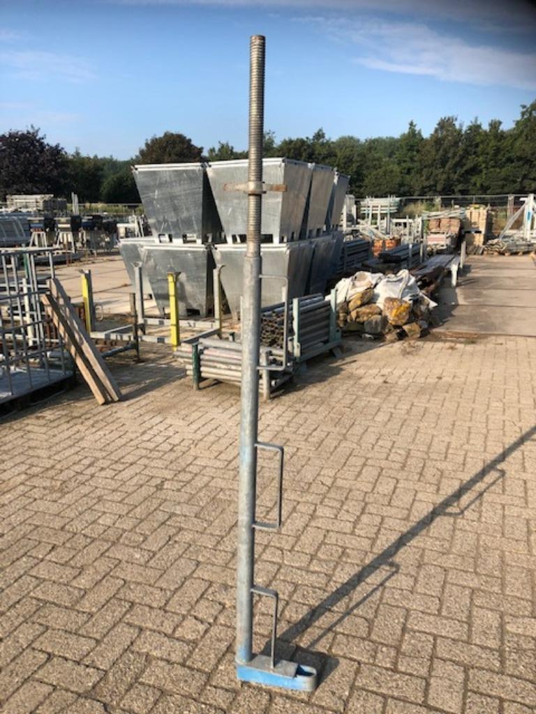 Steiger randbeveiliging  klembalusters  schroefleuninghouder, Doe-het-zelf en Verbouw, Ophalen, Gebruikt