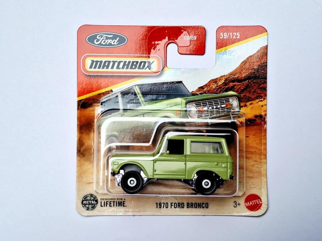 Matchbox 2024  '1970 FORD BRONCO, Ophalen of Verzenden, Nieuw, Auto