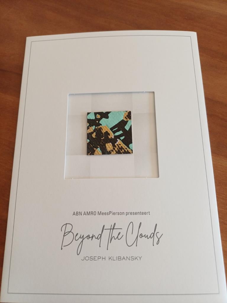 Beyond the Clouds; stukje uniek kunstwerk: Joseph Klibansky, Ophalen of Verzenden