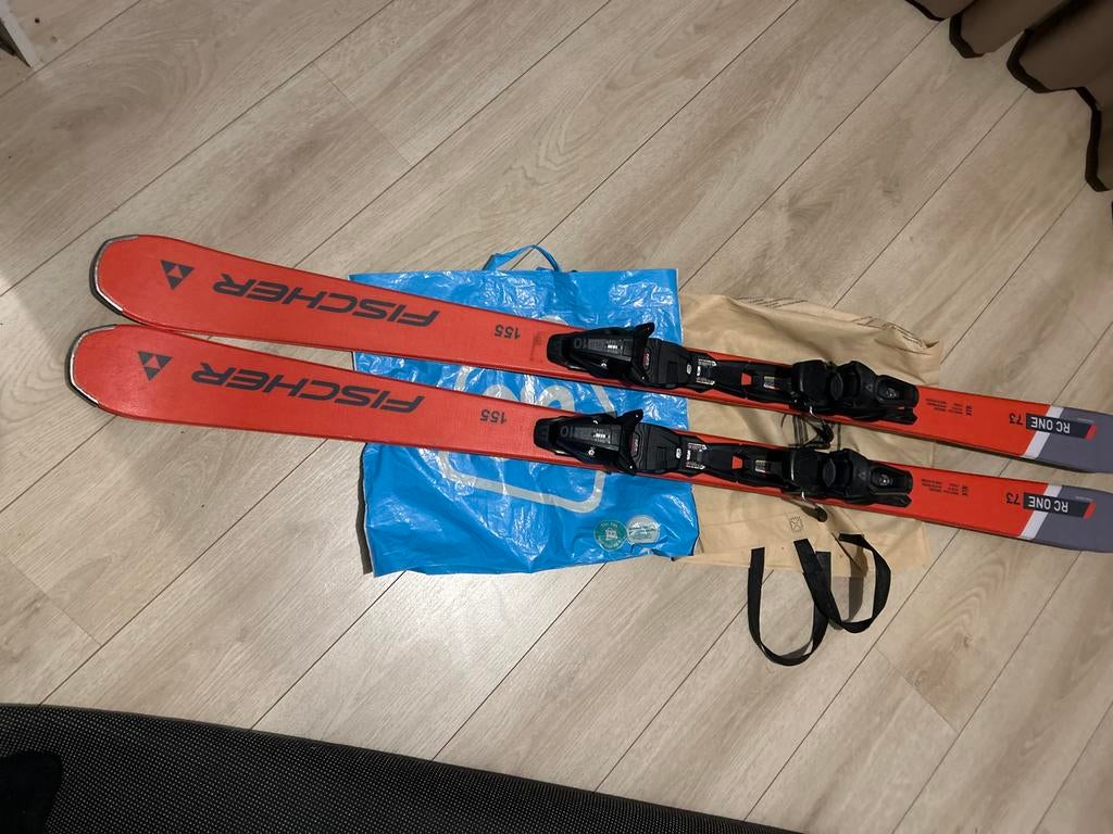 Fischer RC One 73 Ski's - Perfecte Piste Ski's!, Sport en Fitness, Skiën en Langlaufen, 140 tot 160 cm, Ophalen of Verzenden, Carve