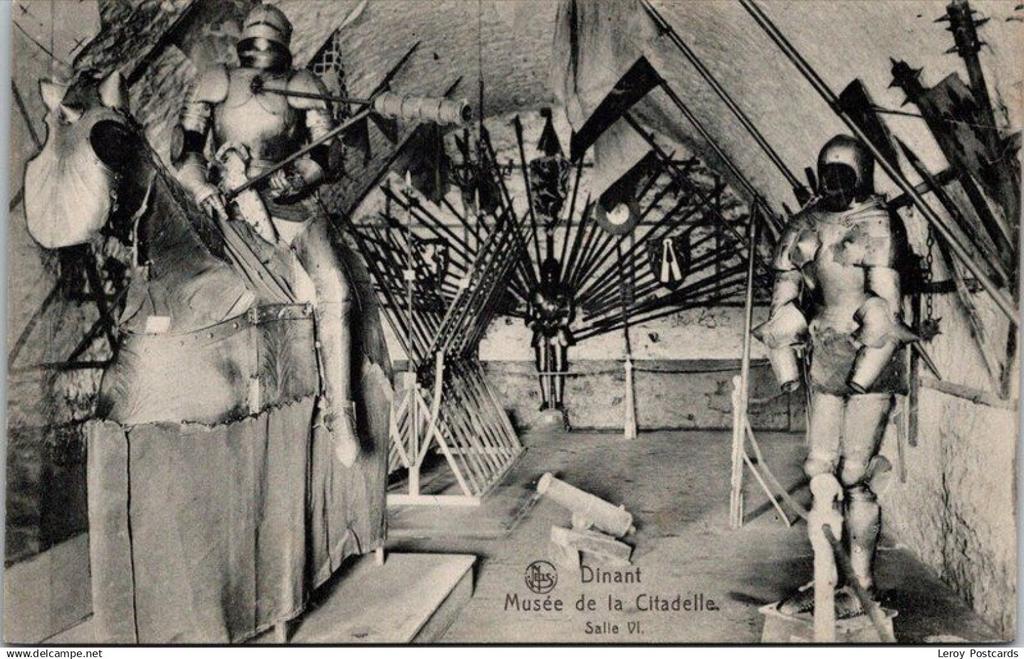 Musee de la Citadelle, Salle VI, Dinant, Ophalen of Verzenden, Ongelopen, Namen