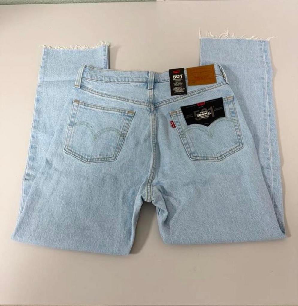 Levi's 501 Original Cropped women jeans NIEUW W29 L28 29-28, Blauw, Nieuw, Ophalen of Verzenden, H